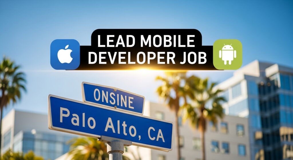 Lead Mobile Developer Job in Palo Alto, CA (Onsite) | iOS & Android